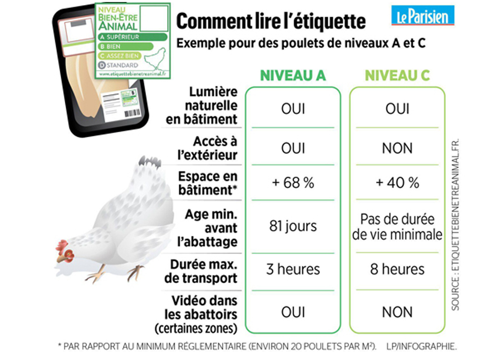 Étiquette bien-être animal : bilan 1 an après - OABA