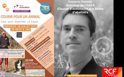 L’OABA sur RCF à l’occasion du premier « village du bien-être animal »